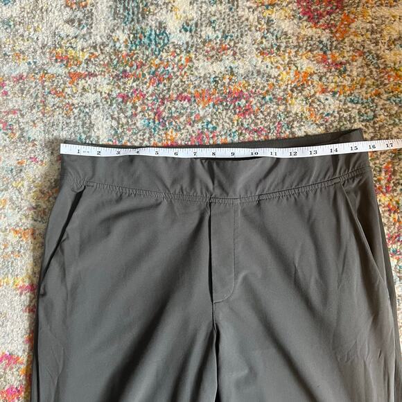 Athleta Brooklyn Mid Rise Ankle Pants Moss Olive Green - Picture 7 of 11